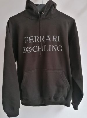 FZ SMILEY HOODIE BLACK