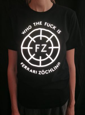 WHO THE F*** SHIRT UNISEX REFLECTOR