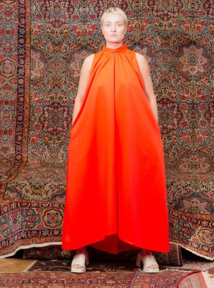 Dress Orange Denim