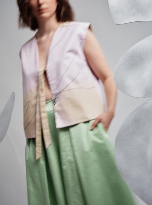 Printed Gilet